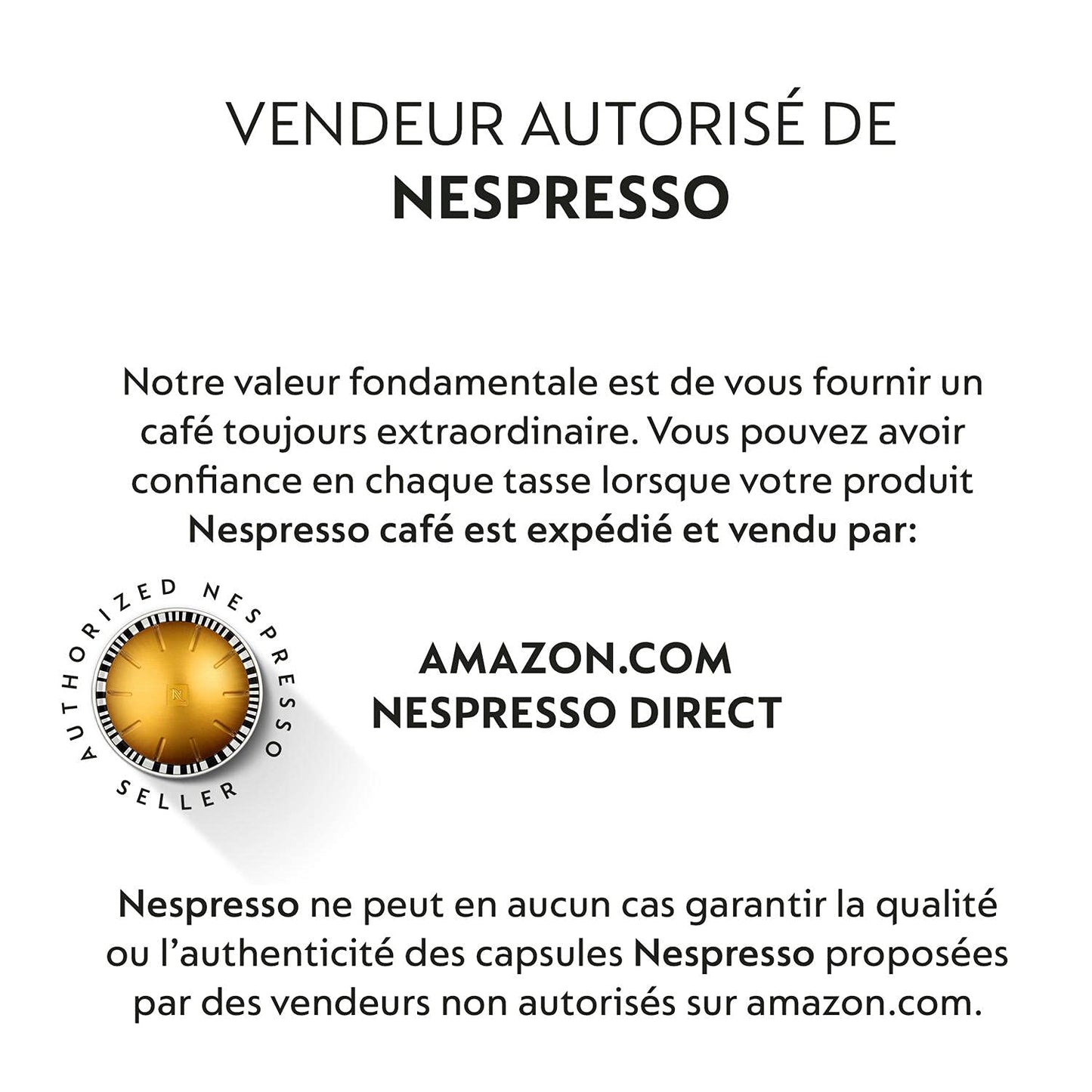 Nespresso Vertuo – Bundle 50 Capsules de Café Voltesso – Intensité 4 – Pour Espresso 40 ml – (5 étuis de 10)